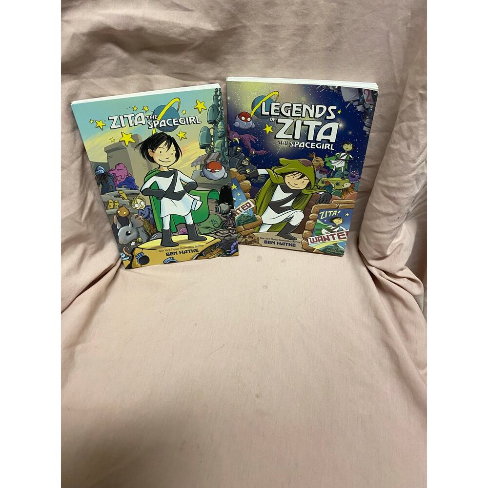 Lot Of 2 Legends of Zita the Spacegirl  And Zita The Spacegirl